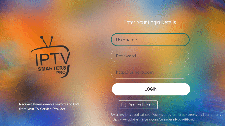 Return to your iptv on Roku Device where the application will automatically launch